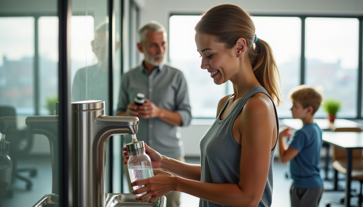 Fontaine à eau en inox : profils d&rsquo;utilisateurs et contre-indications